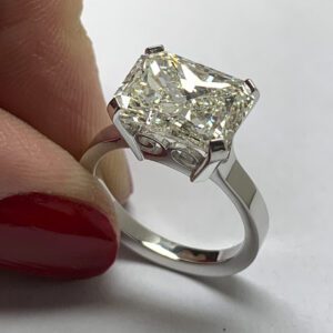 5 carat unik diamantring fra Ragnar R. Jørgensen 